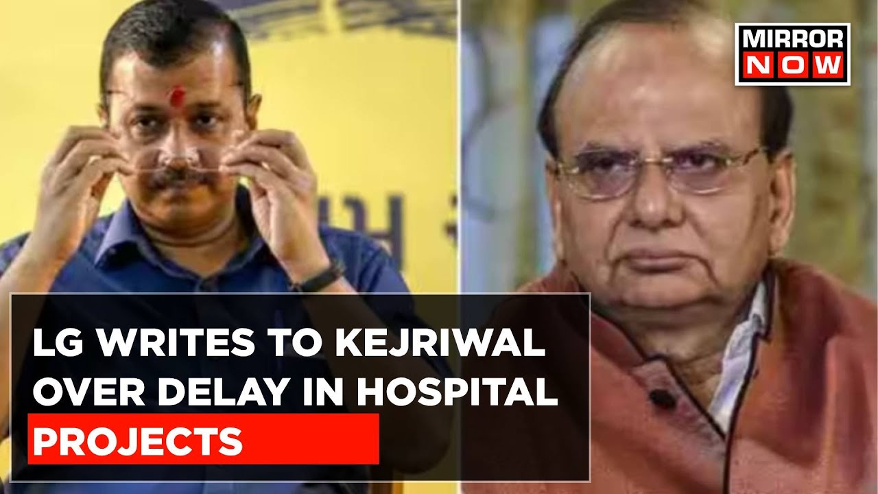 L-G VK Saxena Writes To CM Arvind Kejriwal Over 'Delayed' Hospital Projects In Delhi | Top News