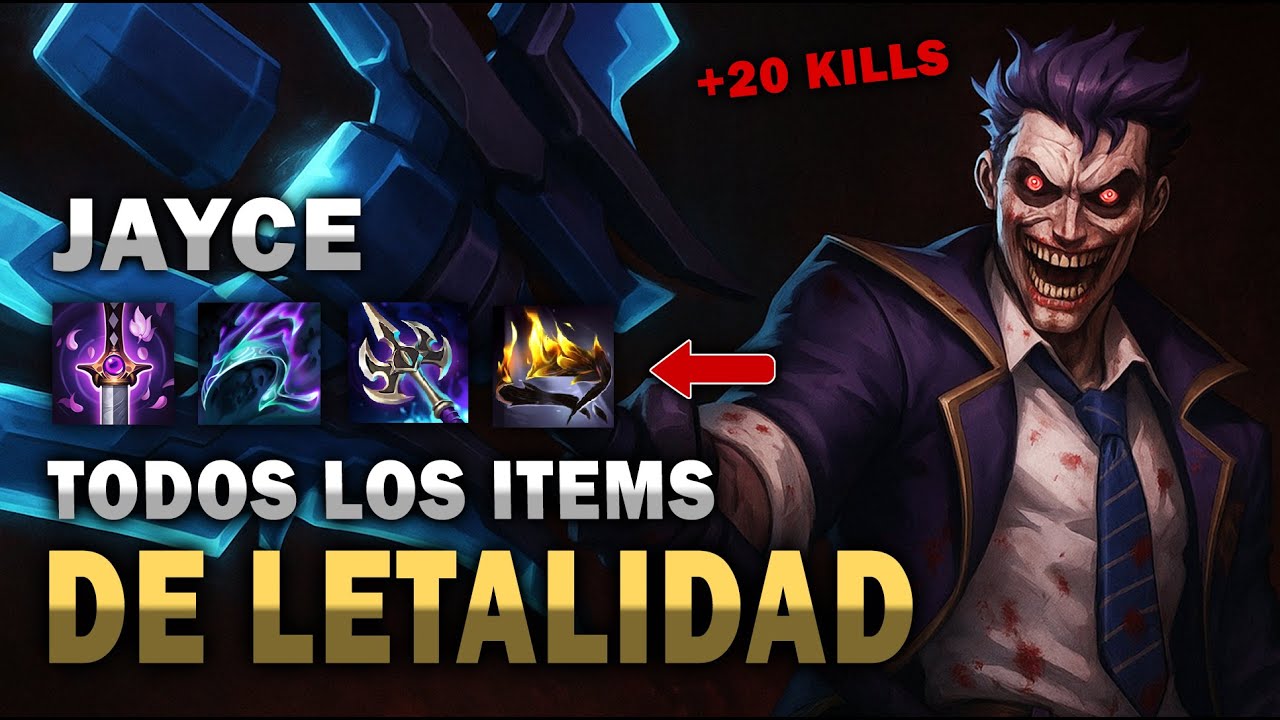 😈¿Y QUÉ PASA SI BUILDEO TODA LA LETALIDAD DEL JUEGO CON JAYCE? NO VAS A CREERLO XD