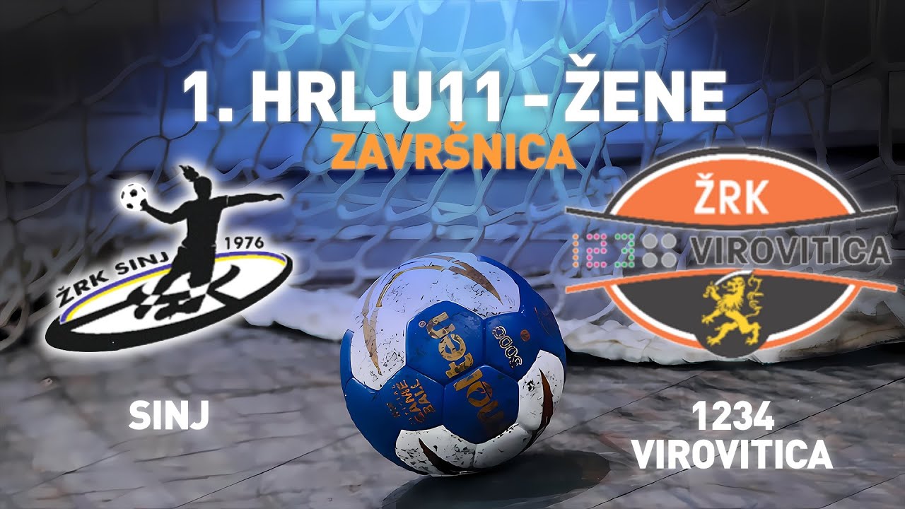 Sinj vs 1234 Virovitica | 1. HRL U11 | Žene (Završnica)