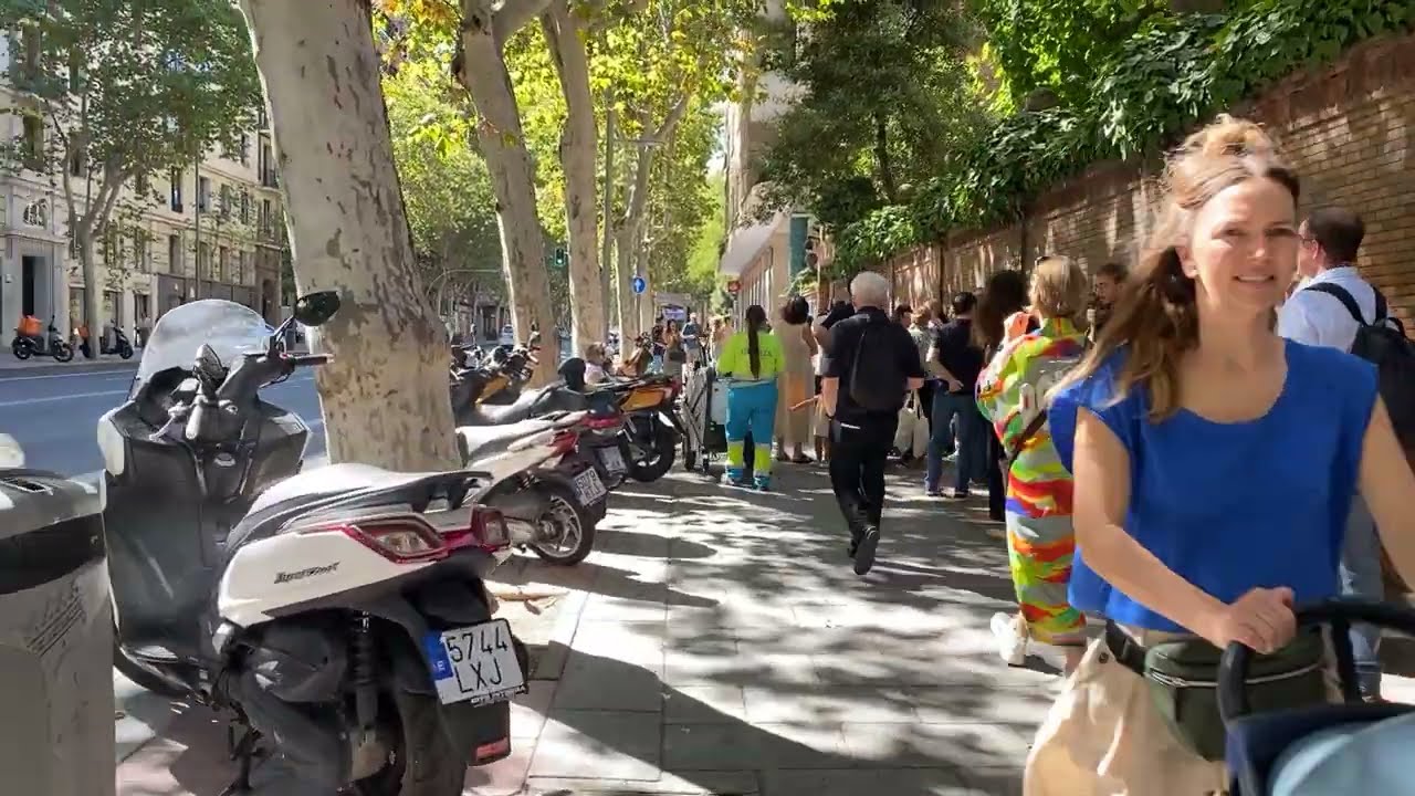 Madrid Walking Tour: Calle Zurbano I Verano 2024