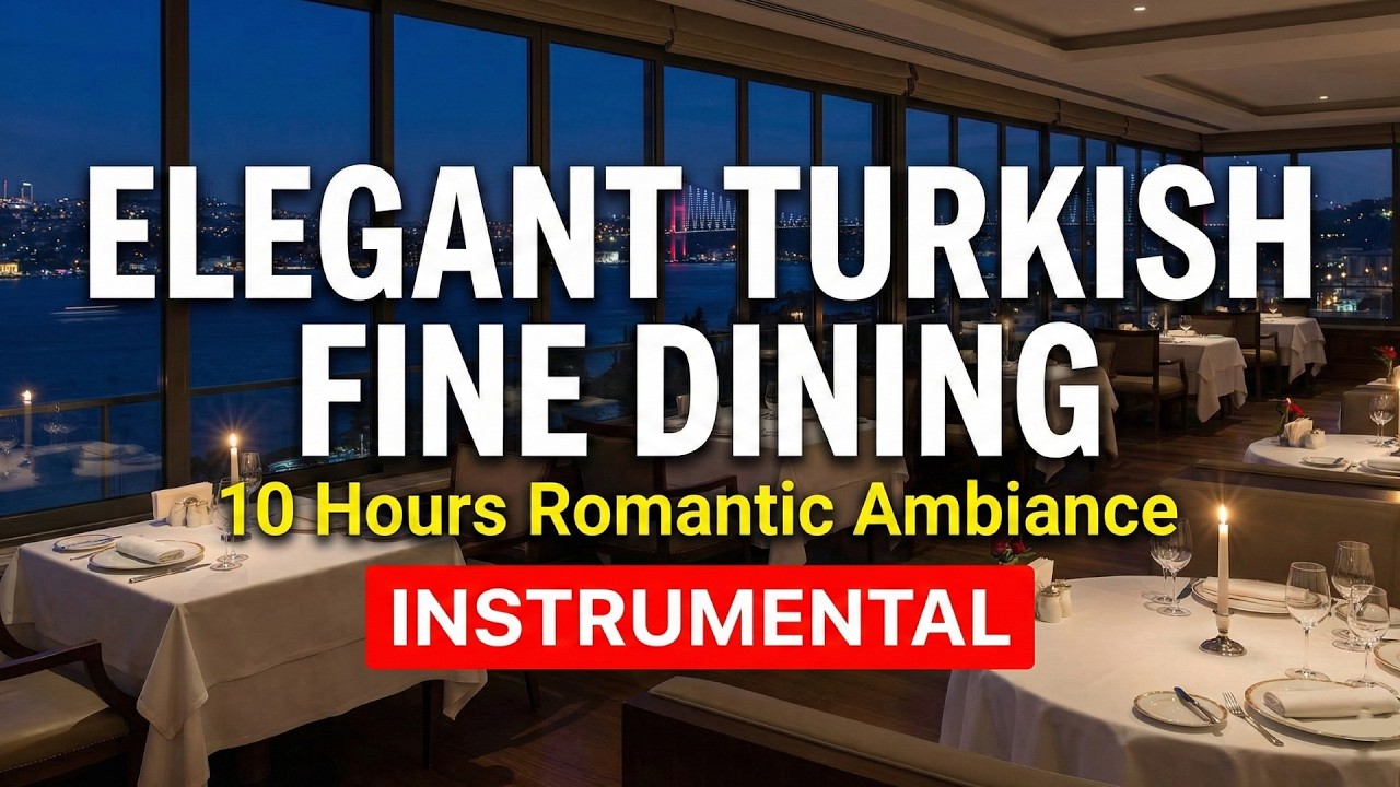 Elegant Turkish Restaurant Songs | 12 Hours Classical Oud & Qanun Luxury Instrumental Music