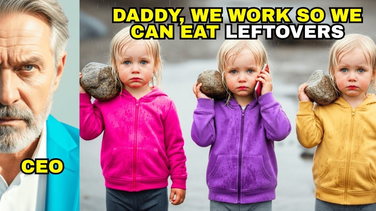 “Daddy, we work to eat,” says a little girl in a phone call — minutes later, a millionaire a