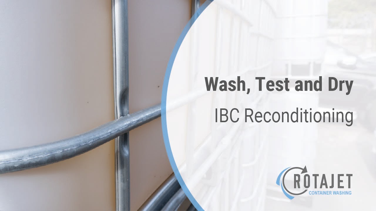 Wash, Test and Dry IBCs | Reconditioned IBC Containers | Wash IBCs