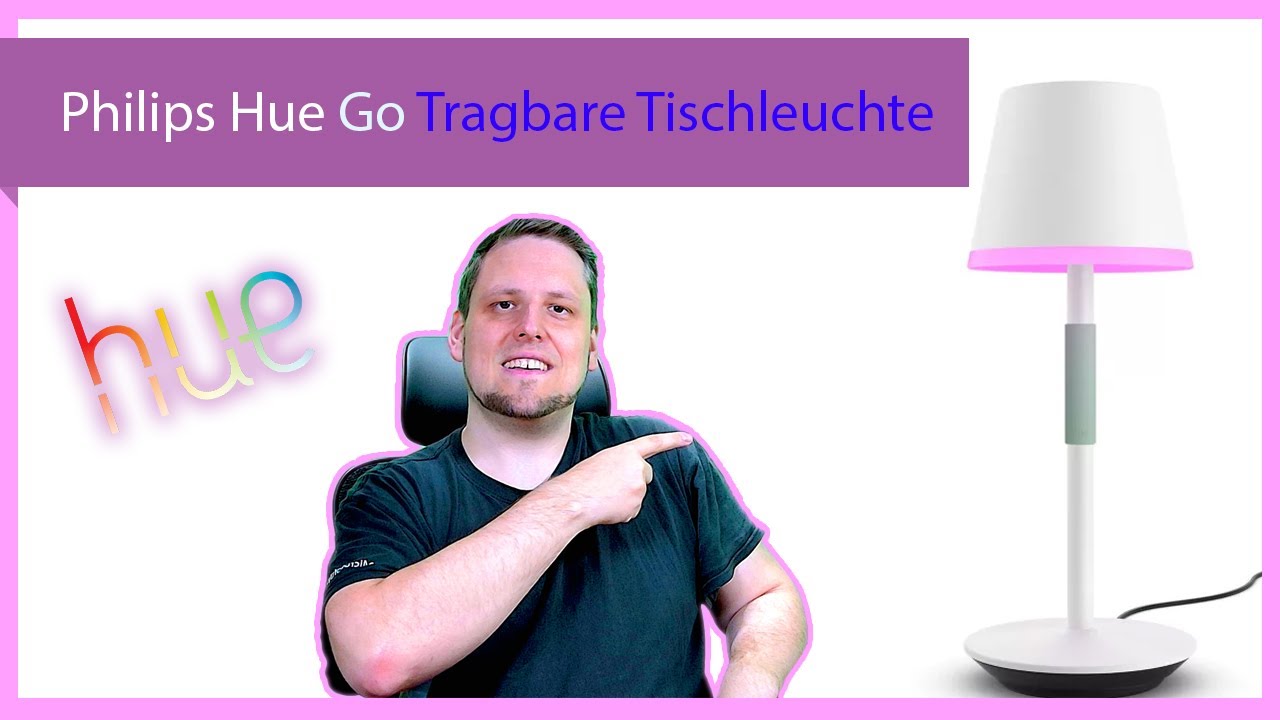 🌈 Licht to go! Die Philips Hue Go tragbare Tischleuchte vorgestellt – Lohnt sich der Preis? 💡✨