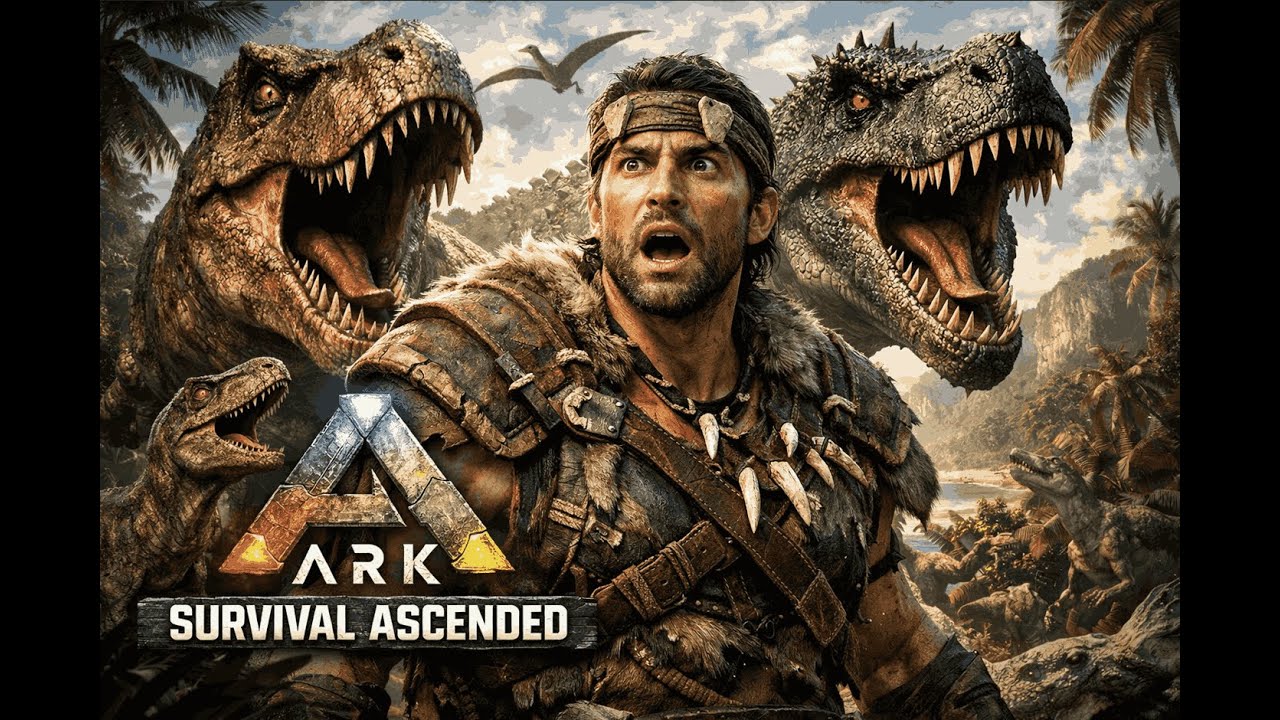 Taming Every Tameable Dino on The Island | ARK Survival Ascended Ep: 1