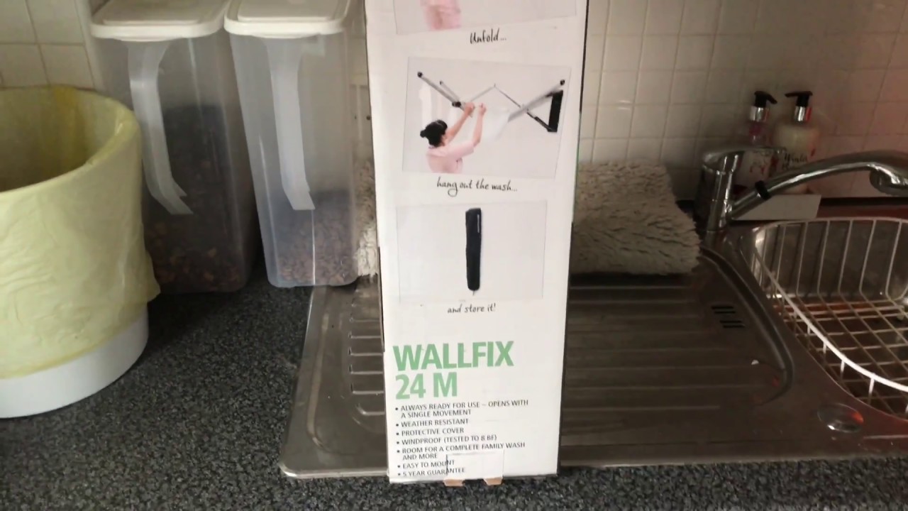 Brabantia Wallfix 24m Washing Line