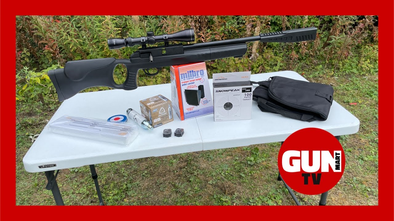 GUN TEST: Milbro Tactical Division Speedmaster, CO2-powered, multi-shot PCP