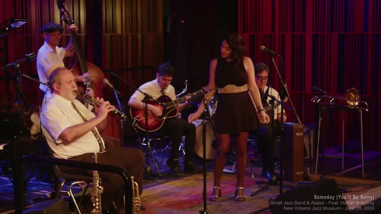 Small Jazz Band & Alapar feat  Hunter Burgamy - Someday - NOLA 2024