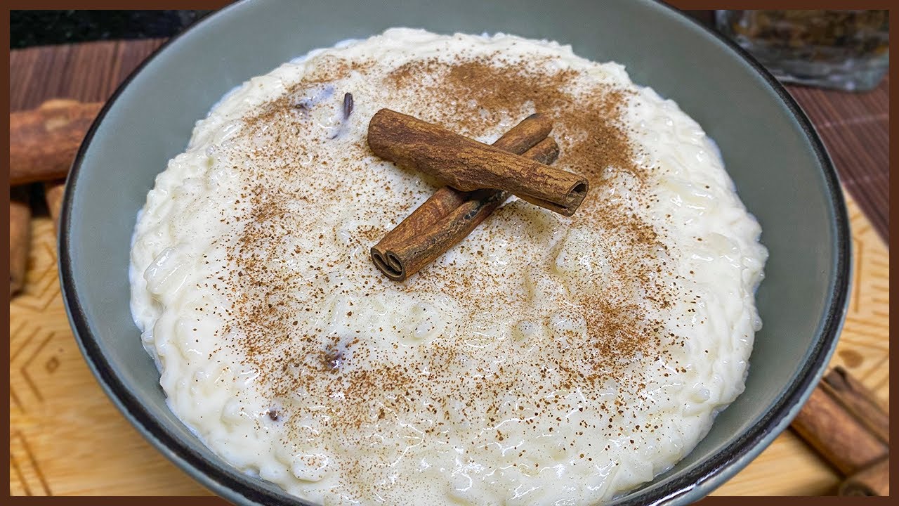 ARROZ DOCE SUPER CREMOSO - SIMPLES E DELÍCIOSO!!!