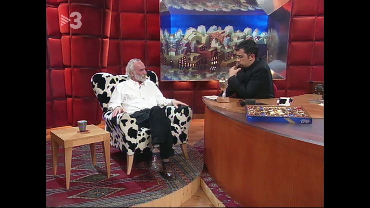 Javier Krahe entrevistado por Andreu Buenafuene  en 