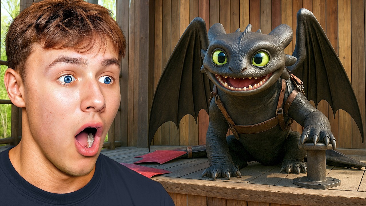 Surprising My BROTHER with REAL LIFE DRAGON (epic universe)