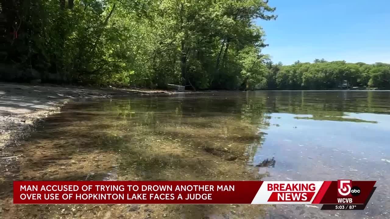 Man held victim, who walks with crutches, under water over use of residents-only lake, police say