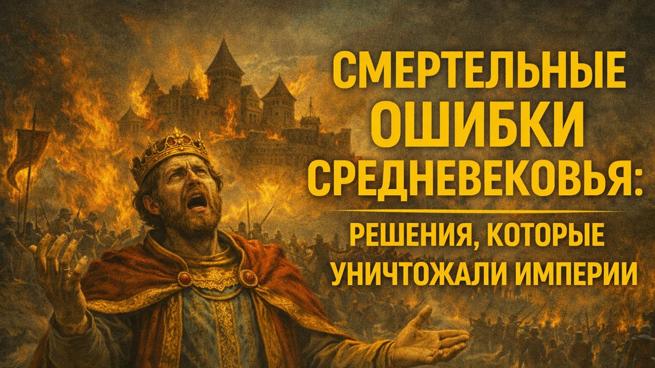 Смертельные Ошибки Средневековья: Решения, Которые Уничтожали Империи