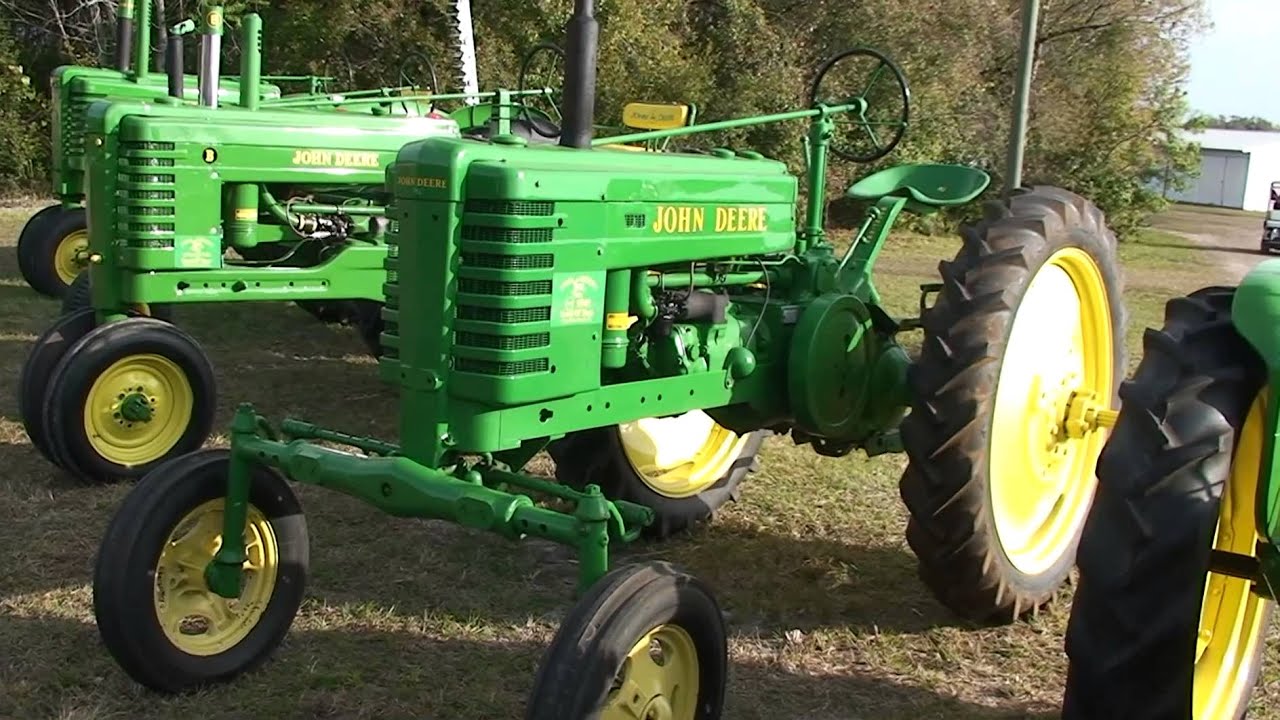 John Deere Antique Tractors Through 1960 In Detail Matt Mattson Video