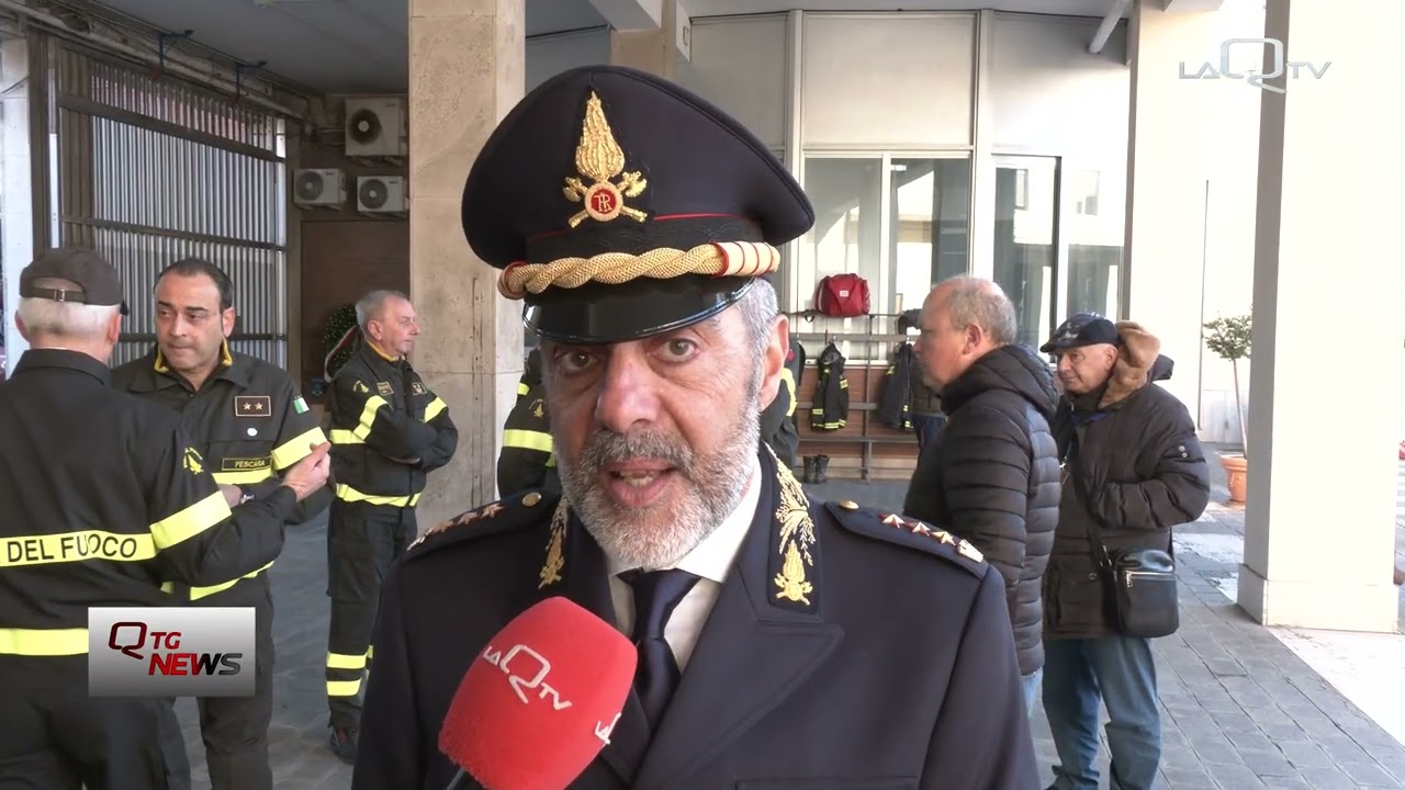 Pescara. Vigili del Fuoco, l'87esimo anniversario