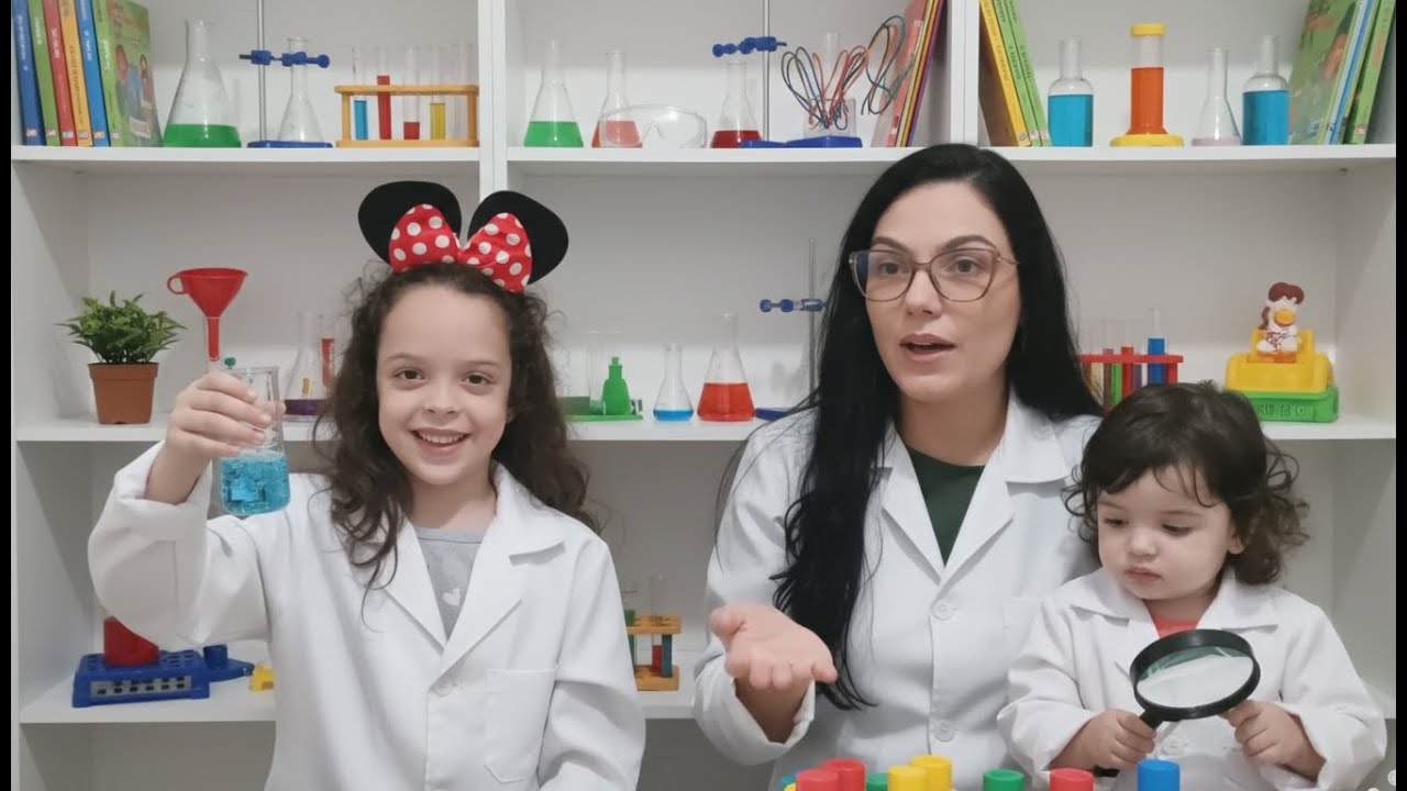 Experimentos para crianças, brincando e aprendendo nas férias