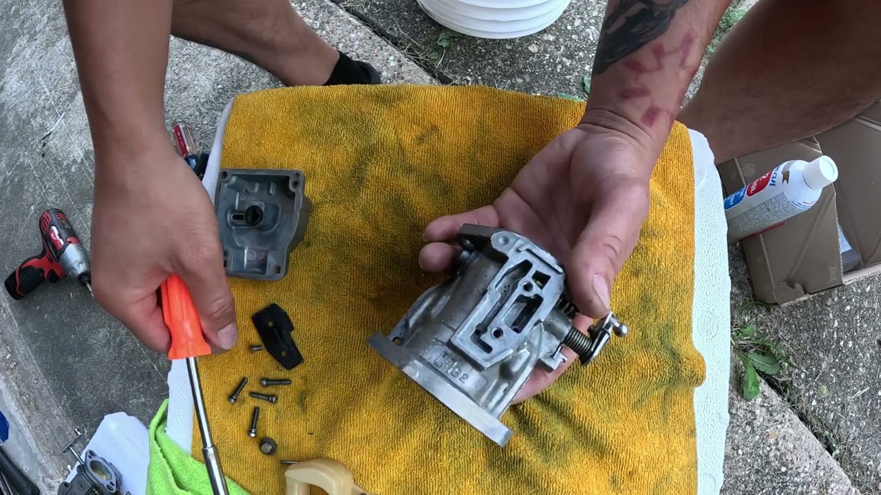 2005 mercury 50hp 2 stroke outboard- carburetor rebuilt