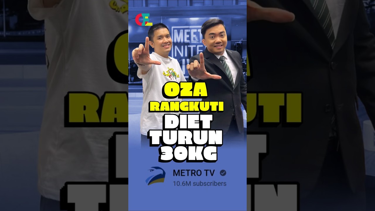 Oza Rangkuti Diet, Berhasil  Turunkan 30 Kg #ozarangkuti #meetnitelive #senopati