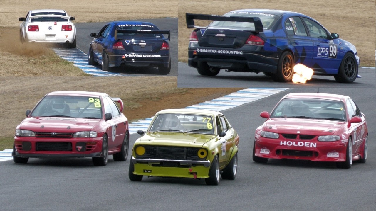 Highlights Sports GTB Races 3 & 4 Round 1 TCRC Baskerville 2026 close calls