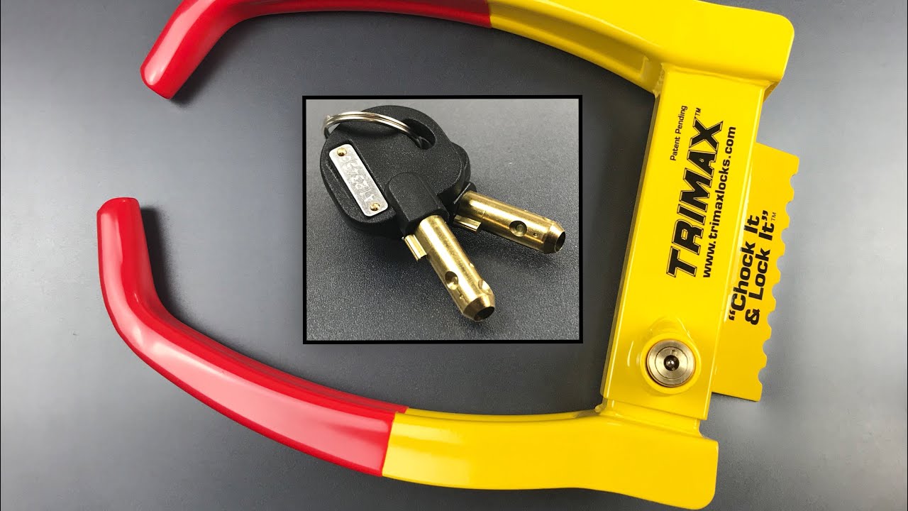 [690] Wild Key 8-Pin TriMax Wheel Lock Picked (Model TCL75)