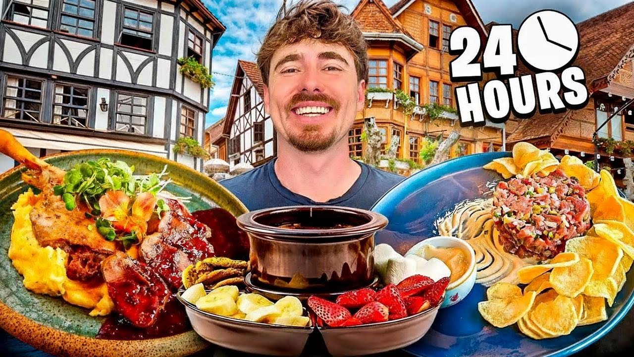 24 Hours Eating in Campos do Jordão | Valentine's Day Special