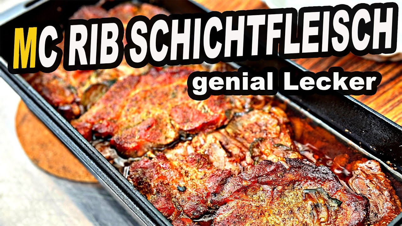 MC RIB SCHICHTFLEISCH - das beste Rezept aus dem Dutch Oven | The BBQ BEAR