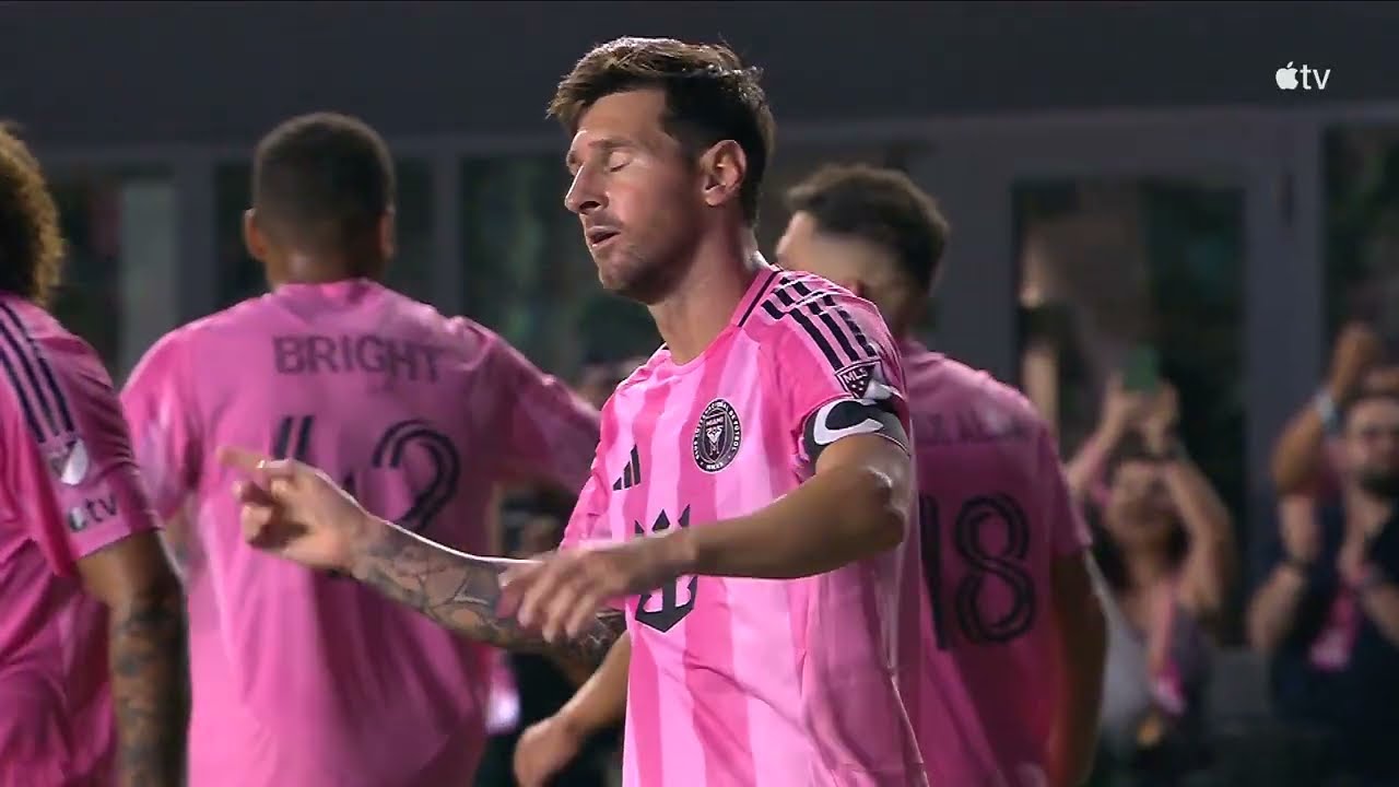 Messi TIEBREAKER Goal for Inter Miami is a BANGER!