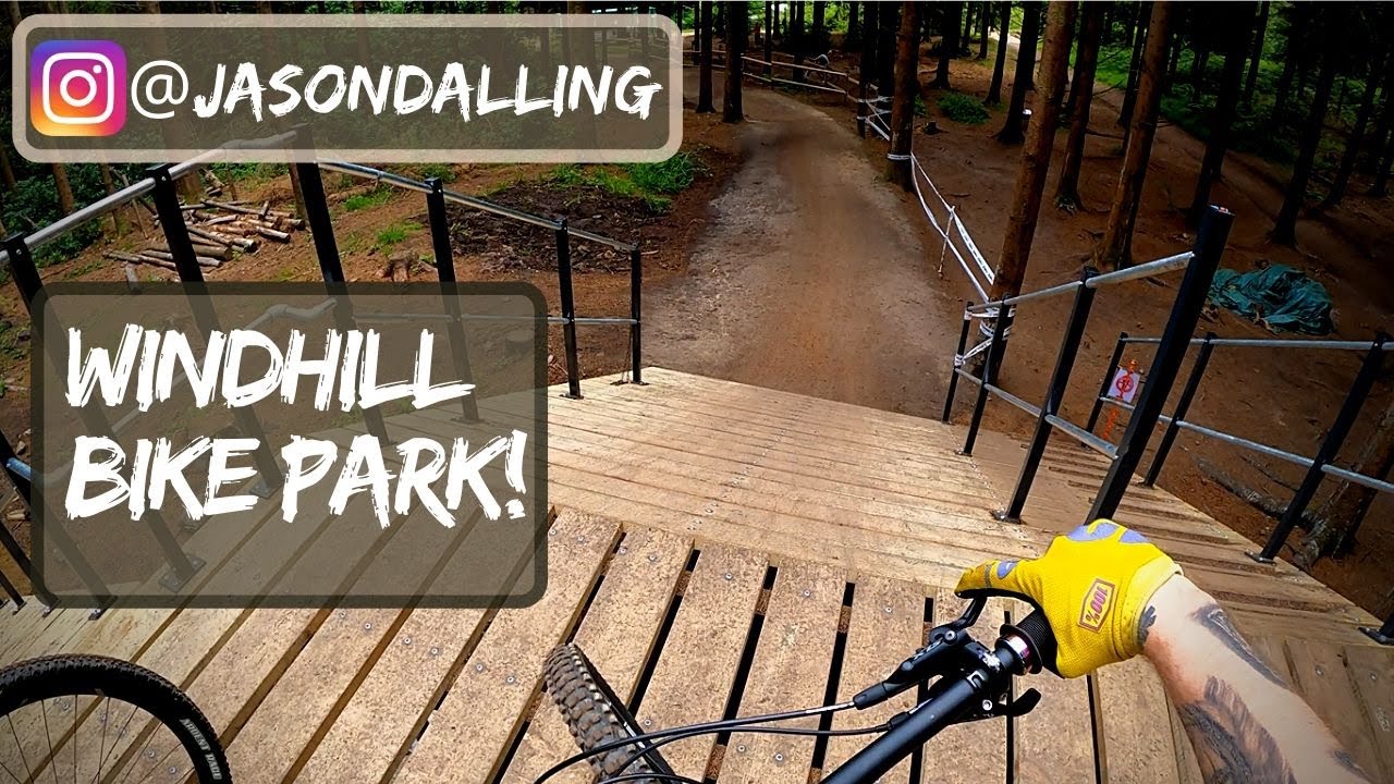 WINDHILL BIKE PARK POV - BLUE RUN!
