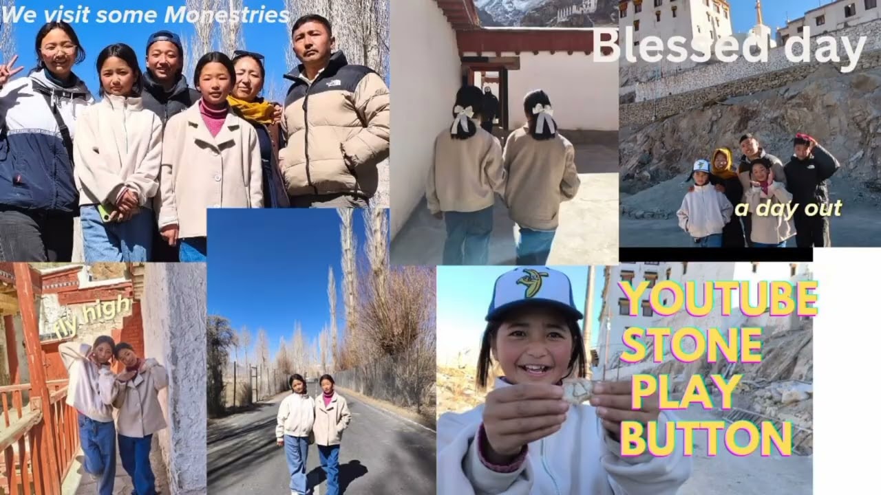We visit some monestery, blessed day 🤍🌸