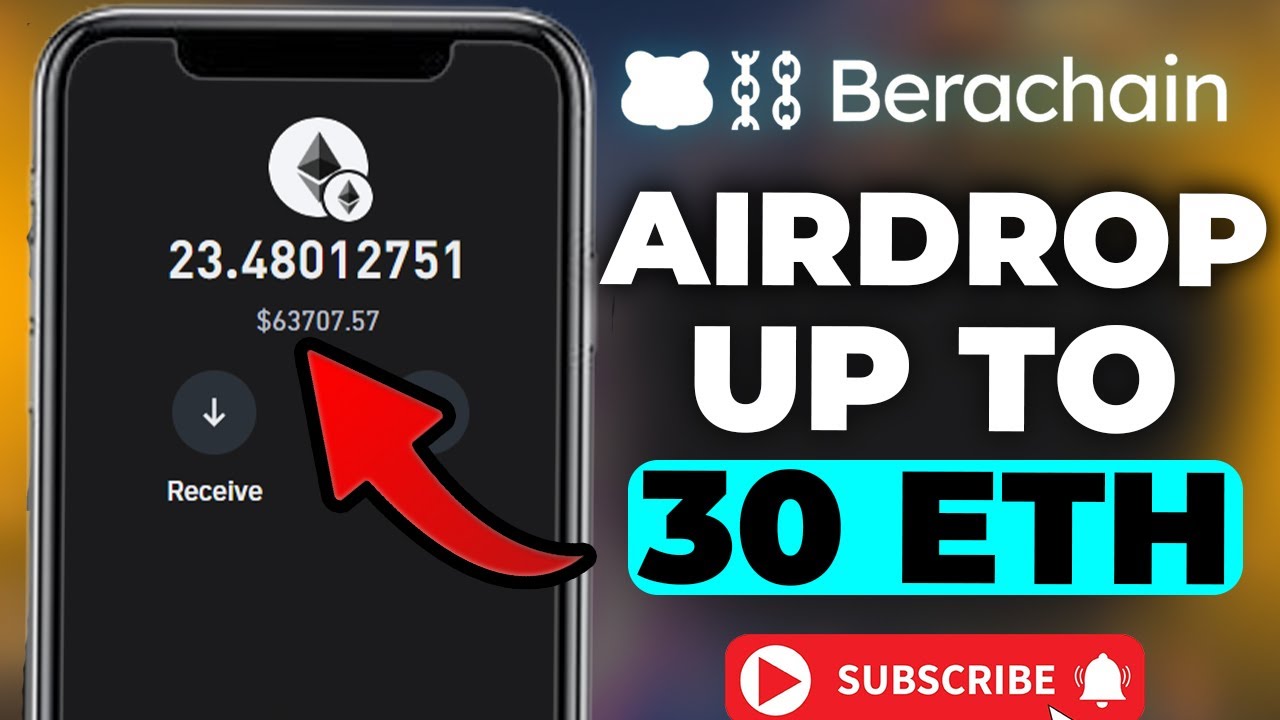 Claim Airdrop : Get Bera Chain Airdrop Up To 30 ETH From Airdrop Now!
