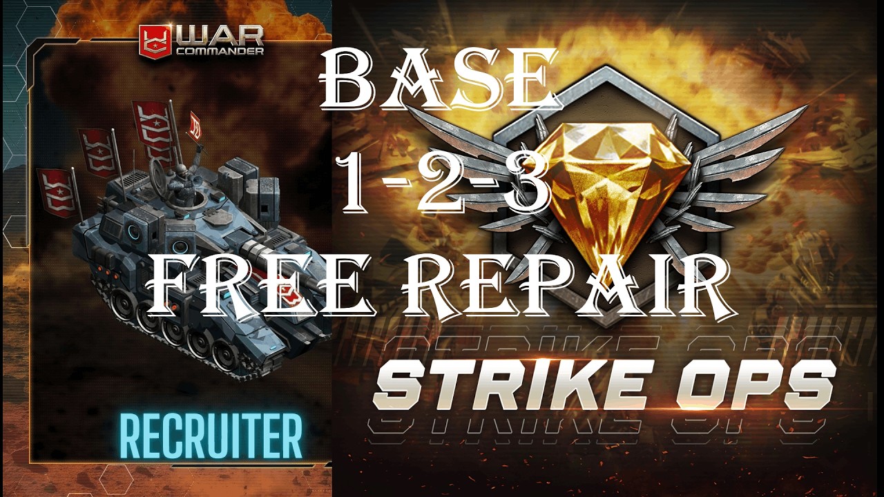 Командир войны; [RFCRUITER] Ударные операции 1-2-3 / Простой бесплатный ремонт