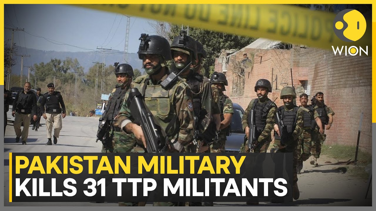 Pakistan Military Kills 31 TTP Militants In Operation Carried Out In Khyber Pakhtunkhwa | WION