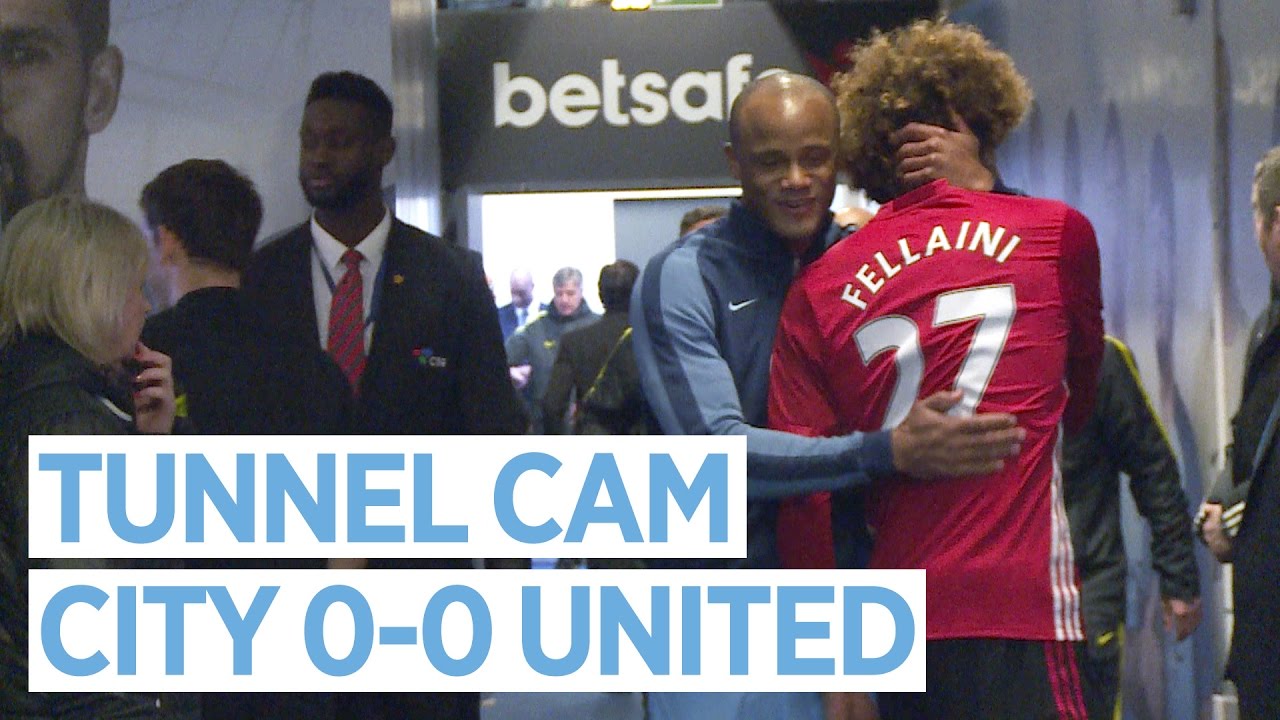FELLAINI SEES RED! | City 0-0 United | Tunnel Cam
