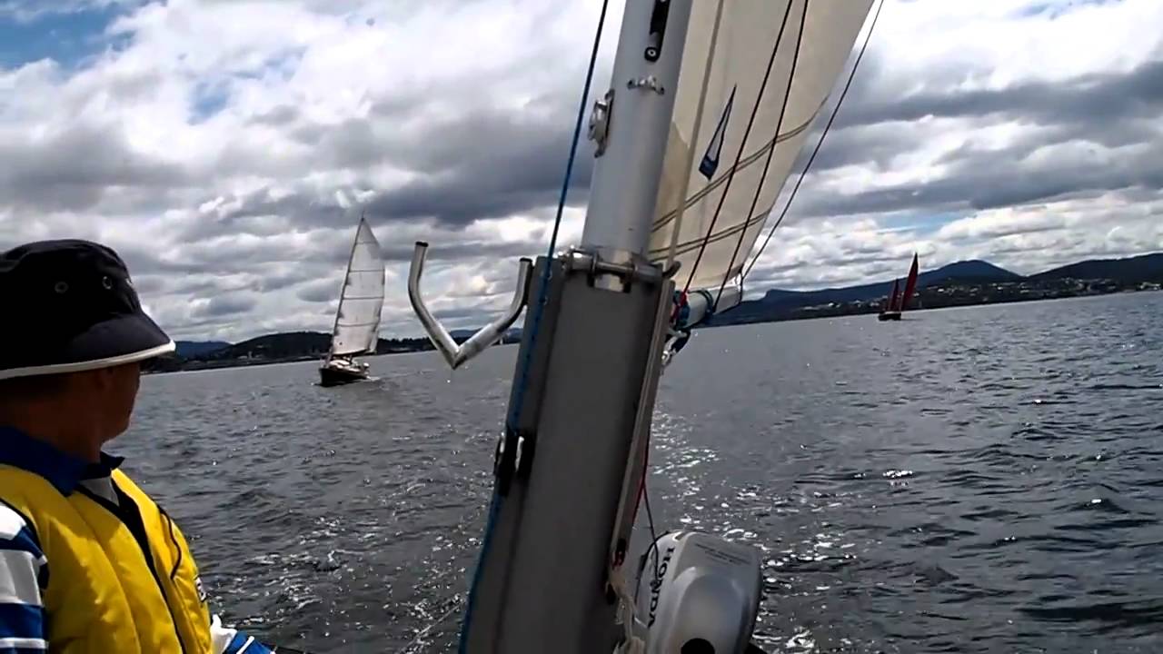 Norwalk Islands Sharpies (NIS) x 4 sailing at AWBF 2011