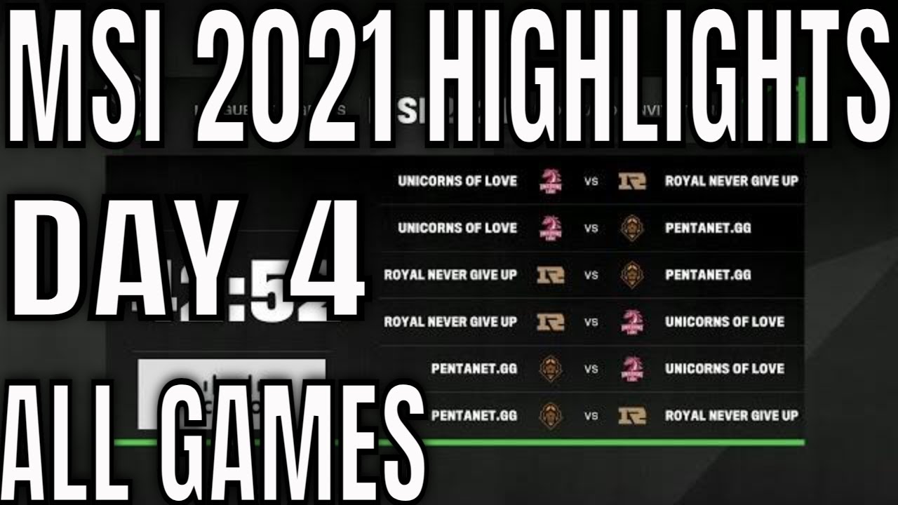 MSI 2021 Day 4 Highlights ALL GAMES | Mid Season Invitational 2021 Group A Day 4
