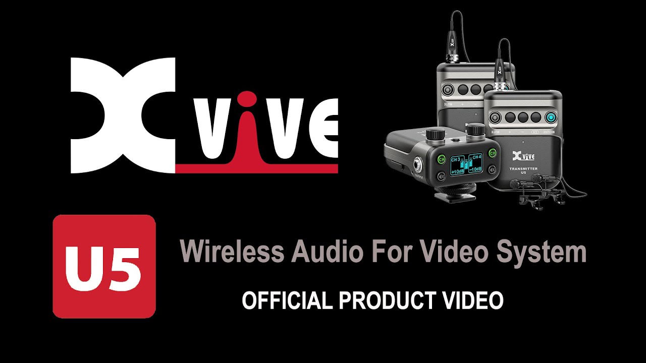 Xvive U5 Wireless Audio for Video System - OFFICIAL VIDEO