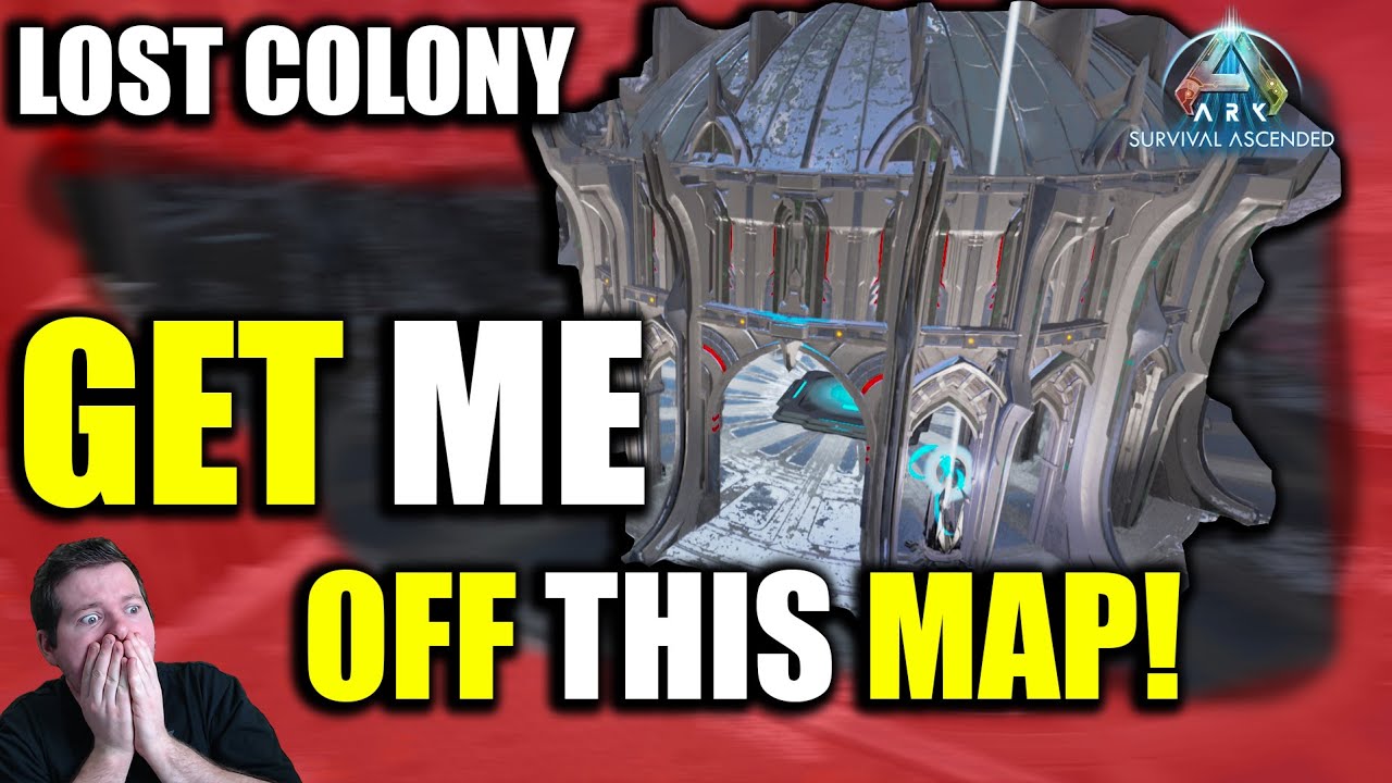 LOST COLONY: HOW TO GET OFF THE MAP and Terminal Locations (How To Not Be A NOOB) ASA ARK