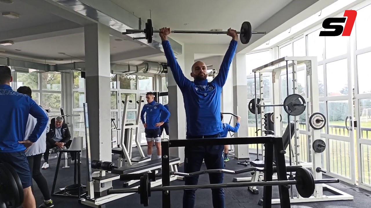 FK Željezničar trening u fitnes centru 24.01.2021.