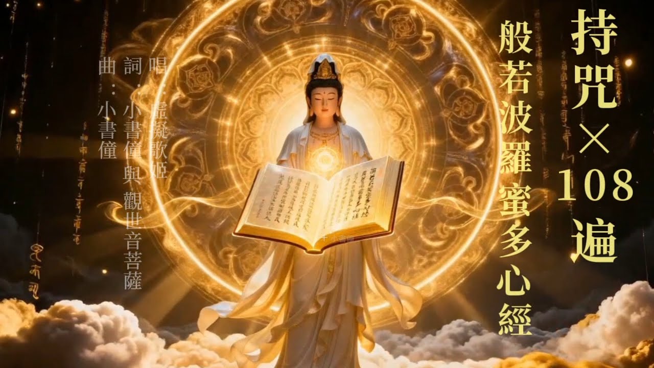 持咒108遍【純心經版】般若波羅蜜多心經 feat. Suno