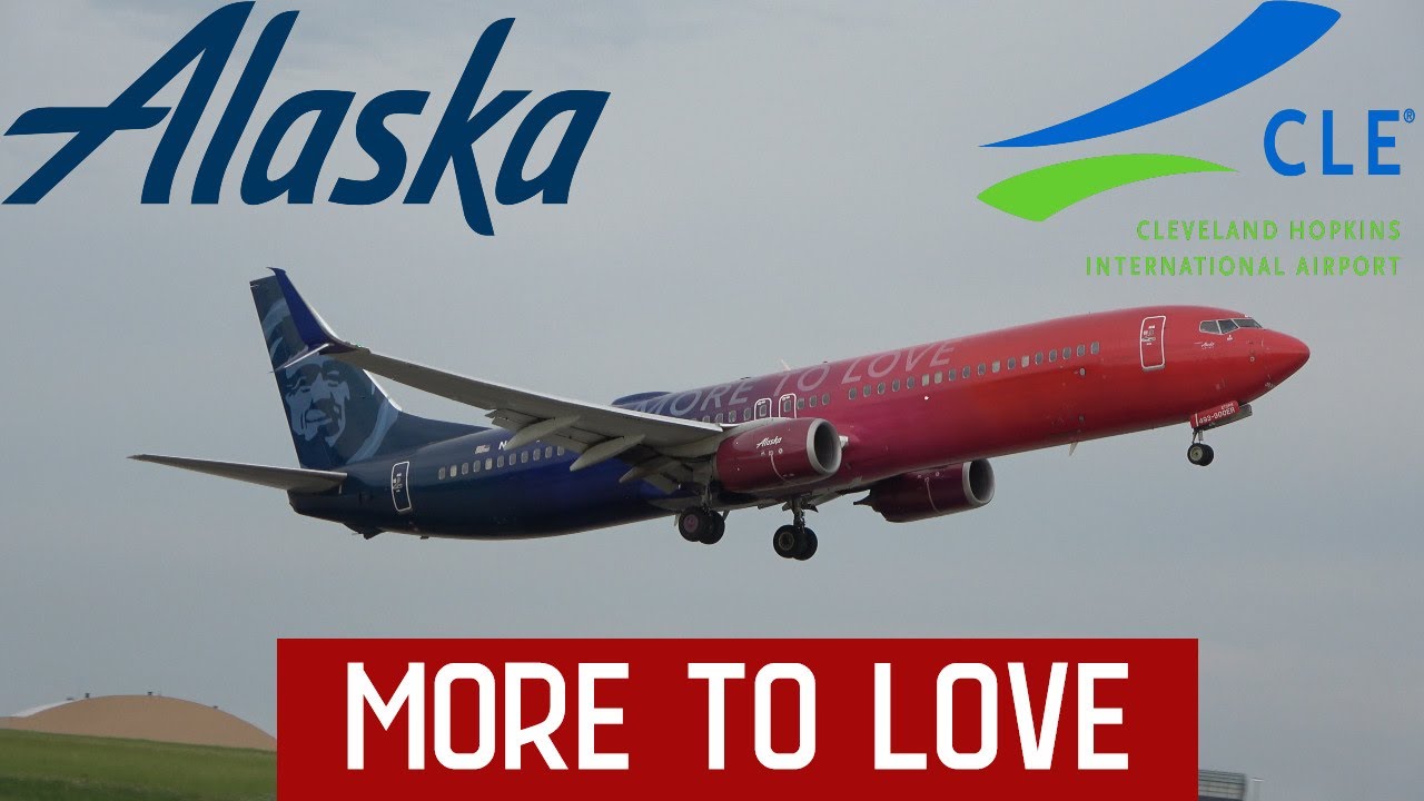Alaska More to Love Special Livery and Rare Daytime UPS MD-11 Arrival/Departure @Cleveland Hopkins