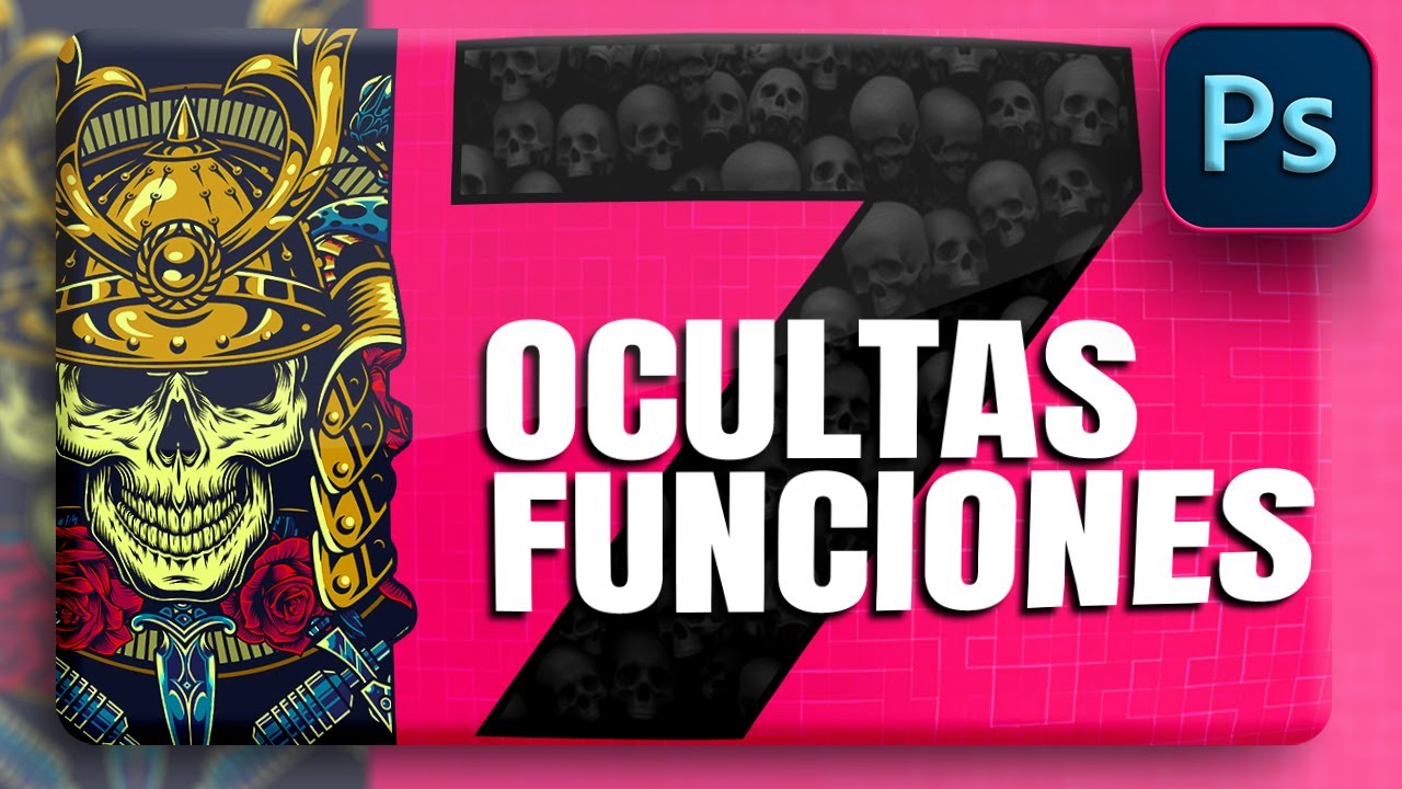 7 FUNCIONES OCULTAS de Photoshop que NECESITAS SABER!!