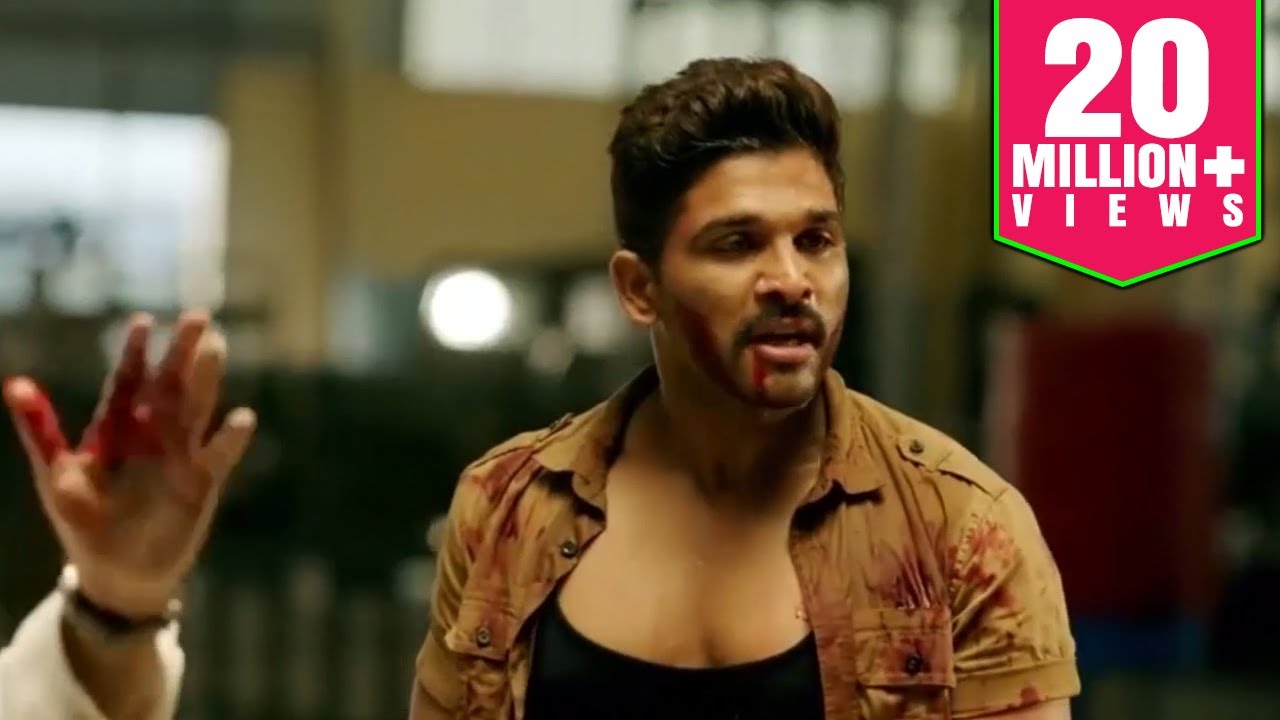 मुझे कोइ मार सके ऐसा कोई हथियार नहीं | अल्लू अर्जुन फाइट सीन | Sarrainodu Movie Scene