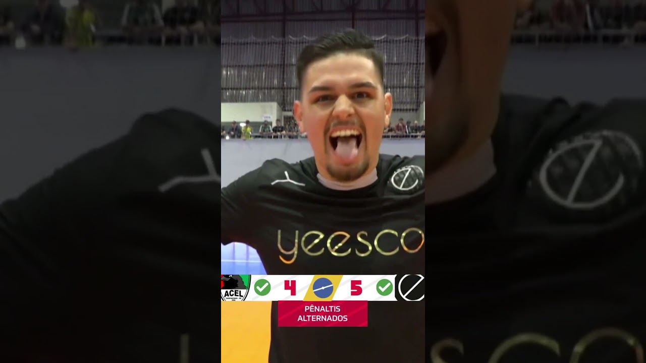 NA SEMI ⚽️🥶O p&ecirc;nalti decisivo da Yeesco que levou o time para as semifinais do Brasileiro de Futsal