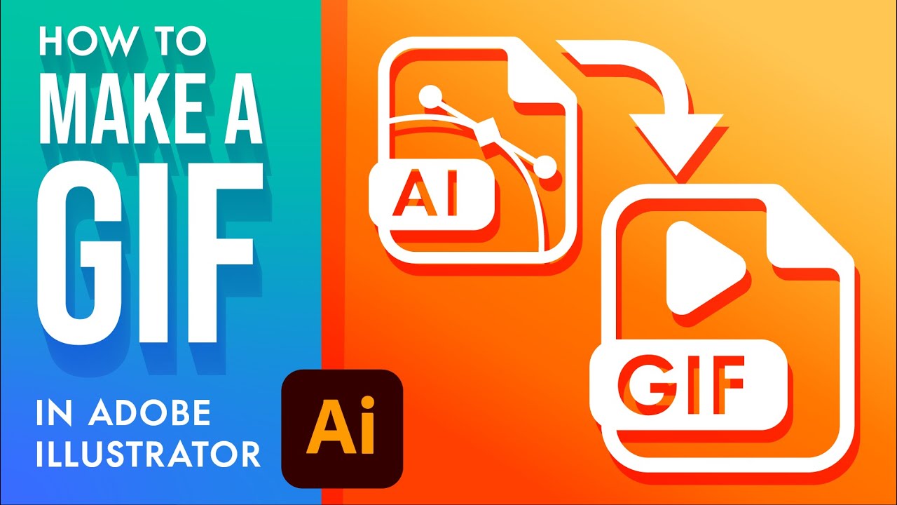How to Make an Animated GIF File in Adobe Illustrator