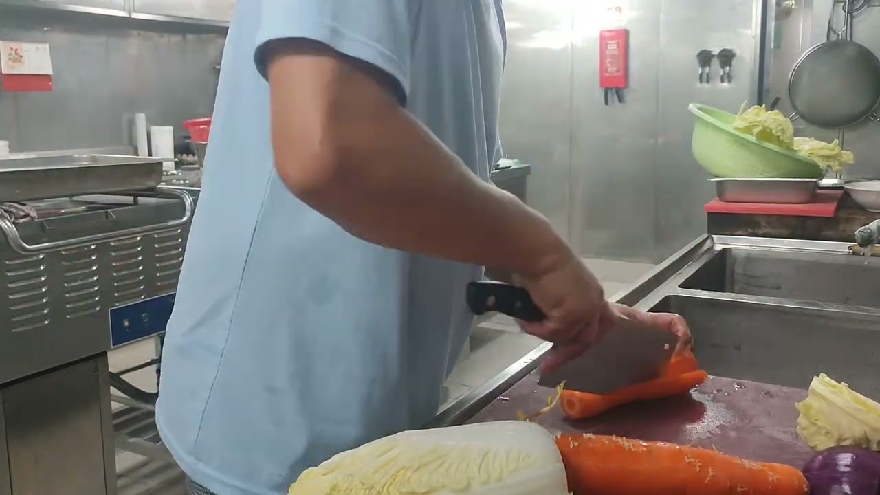 How busy we work as a Chief Steward at ship's Galley.