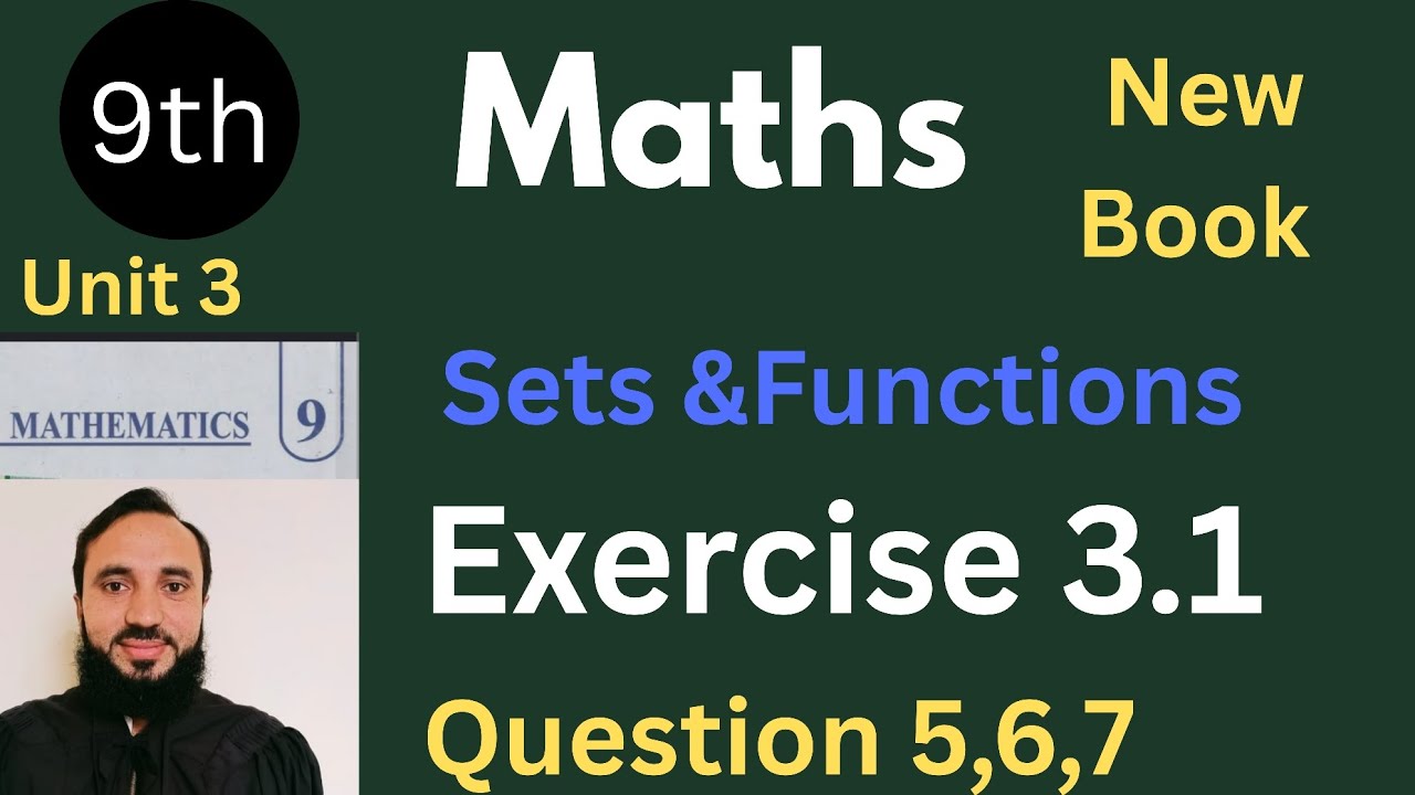 Class 9th math new book Exercise 3.1 Question 5,6,7