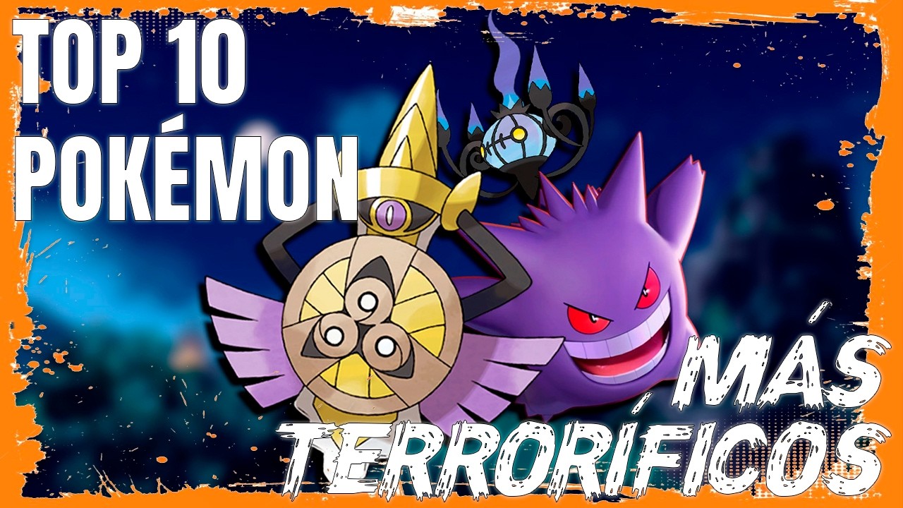 Los 10 Pokémon más aterradores de todos los tiempos 😱🔥