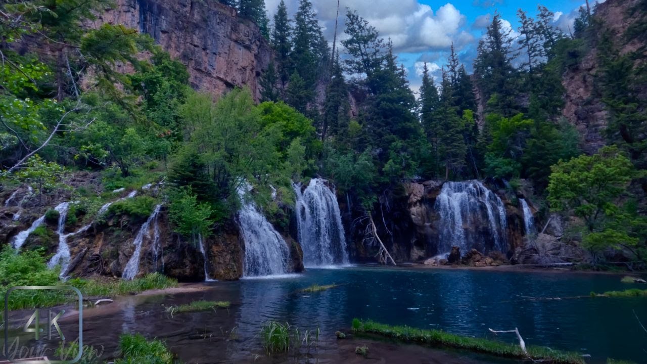 Hanging Lake, Colorado | Best Hike in Colorado/Hanging Lake Trail | Your View 4K | #waterfall #lake