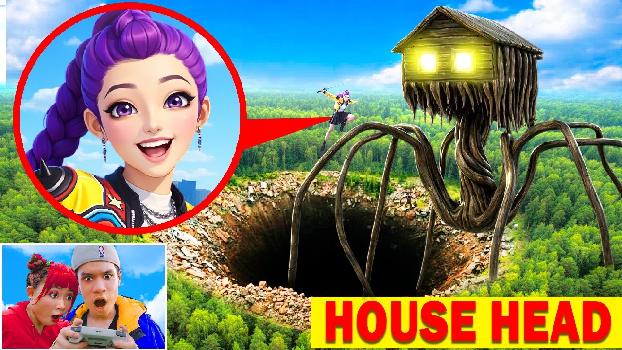 CAUGHT on DRONE: RUMI Found the HOUSE HEAD MONSTER at an Abandoned Location at 3AM?!