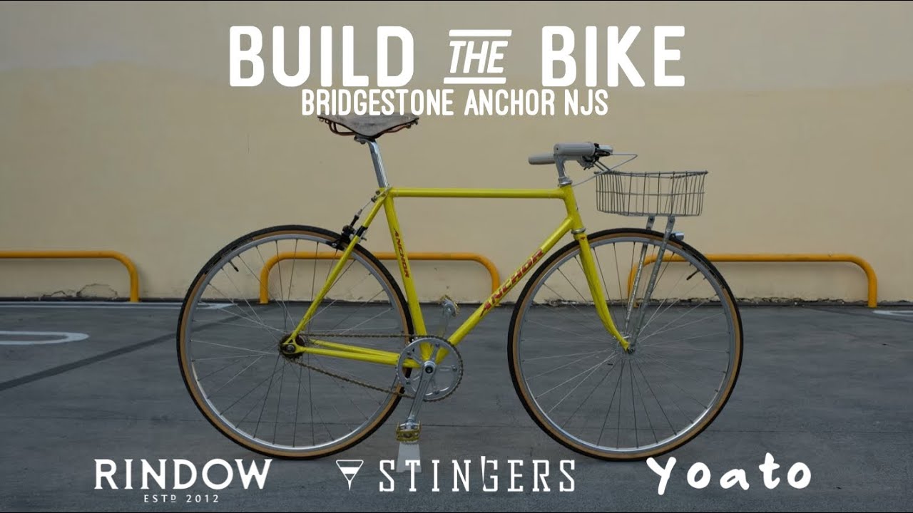 Fixed Gear Bike Build - Bridgestone ANCHOR NJS｜RINDOW, YOATO｜STINGERS